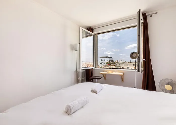 Daire Guestready - Magic View Montparnasse Big Terrace *