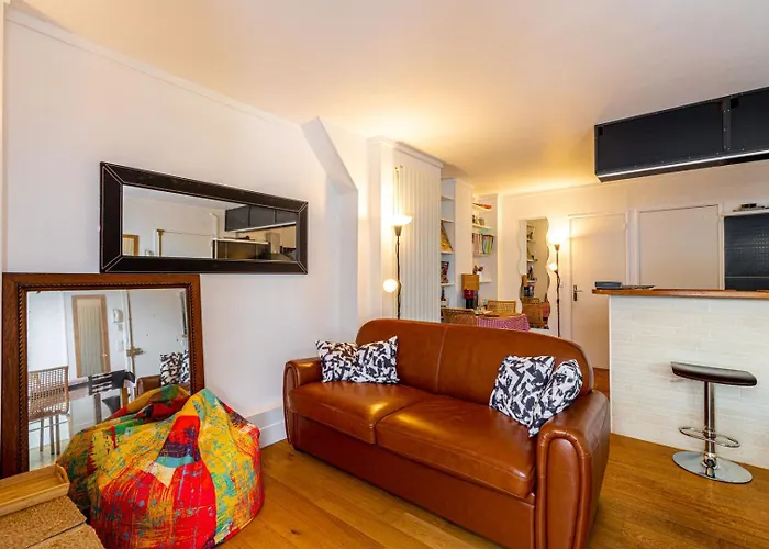 Daire Guestready - Magic View Montparnasse Big Terrace *